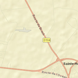 Sainte-Hélène Street Map