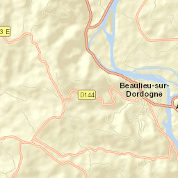 Beaulieu-sur-Dordogne Street Map