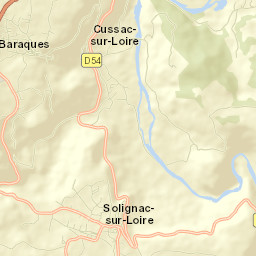 Cussac-sur-Loire Street Map