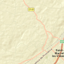 Saint-Marcel-lès-Valence Street Map