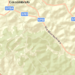 Cossombrato Street Map
