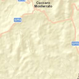 Cuccaro Monferrato Street Map