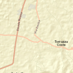 Torrazza Coste Street Map