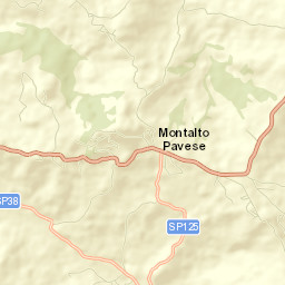 Montalto Pavese Street Map