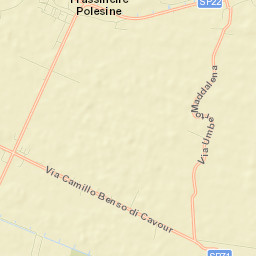 Frassinelle Polesine Street Map