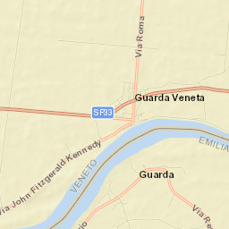 Guarda Veneta Street Map
