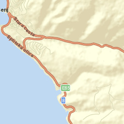 Senj Street Map