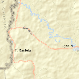 Tržačka Raštela Street Map