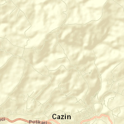 Cazin Street Map