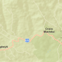 Comuna Ponoarele Street Map