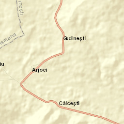 Comuna Godineşti Street Map