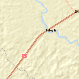 Comuna Teleşti Street Map