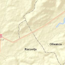 Racovița Street Map