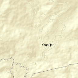 Comuna Ocniţa Street Map