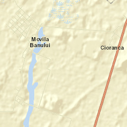 Comuna Movila Banului Street Map