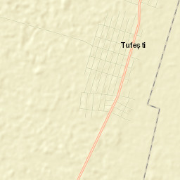 Comuna Tufeşti Street Map