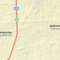 Tsibanobalka Street Map
