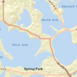 Spring Park Street Map