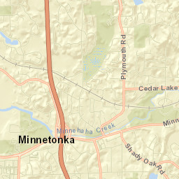 Minnetonka Mills Street Map