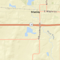 Stanley Street Map