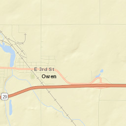 Madsen Street, Owen, WI 54460, USA Street Map