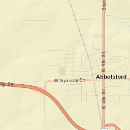 Abbotsford Street Map