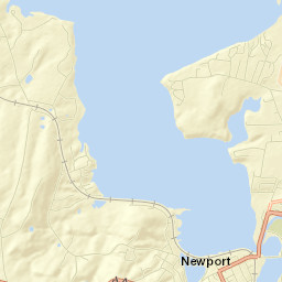 Newport Street Map