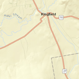 Kingfield Street Map
