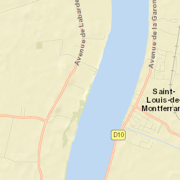 Saint-Louis-de-Montferrand Street Map