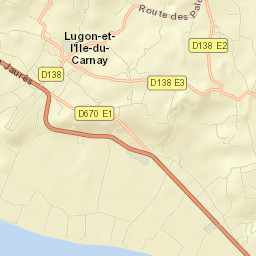 Lugon-et-l'Île-du-Carnay Street Map