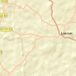 Lussac Street Map