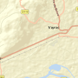 Vayrac Street Map