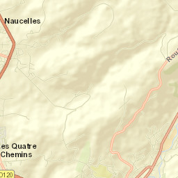 Naucelles Street Map