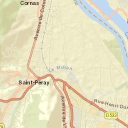 Saint-Péray Street Map