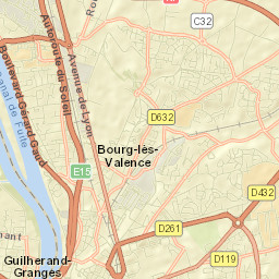 Bourg-lès-Valence Street Map