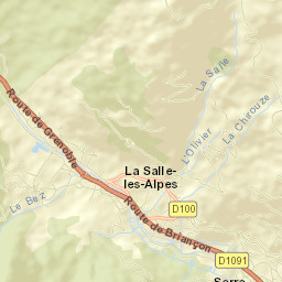 Villeneuve Street Map