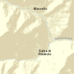 Massello Street Map