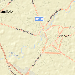 Vinovo Street Map