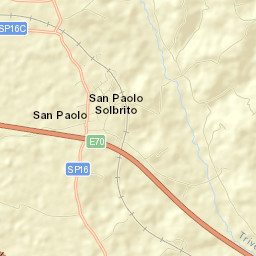 San Paolo Solbrito Street Map