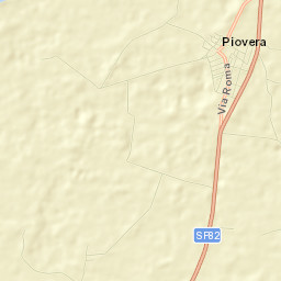 Piovera Street Map