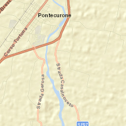 Pontecurone Street Map