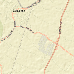Luzzara Street Map