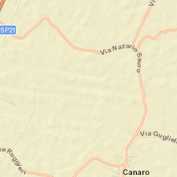 Canaro Street Map