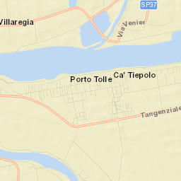 Ca' Tiepolo Street Map