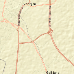 Vodnjan-Dignano Street Map