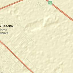 Nova Pazova Street Map