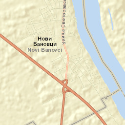 Novi Banovci Street Map