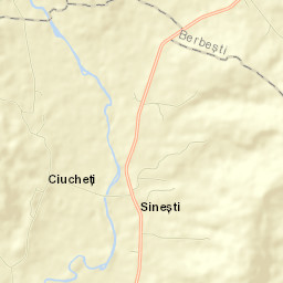 Sineşti Street Map