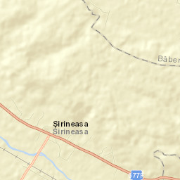 Comuna Şirineasa Street Map