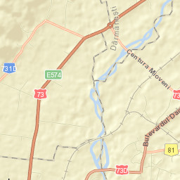 Colibași Street Map